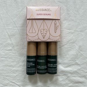 NEW UNOPENED Biossance Super Serums mini set